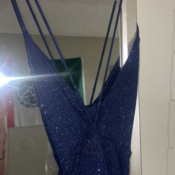 Celina Glitter Knit Mermaid Dress 